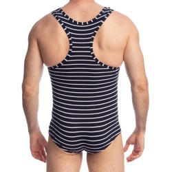 Body de la marca L HOMME INVISIBLE - Querelle de Brest - Racerback Traje - Ref : HW168 QDB RAY49