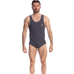 Body der Marke L HOMME INVISIBLE - Querelle de Brest - Racerback Bodysuit - Ref : HW168 QDB RAY49