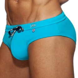 Slip de bain de la marque ADDICTED - Slip de bain Racing Side - bleu - Ref : ADS231 C08