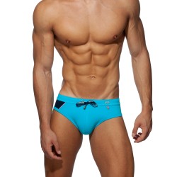 Bath Brief of the brand ADDICTED - Racing Side Swimsuit - blue - Ref : ADS231 C08