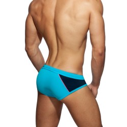 Bath Brief of the brand ADDICTED - Racing Side Swimsuit - blue - Ref : ADS231 C08