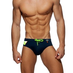 Bath Brief of the brand ADDICTED - Racing Side Swimsuit - navy - Ref : ADS231 C09