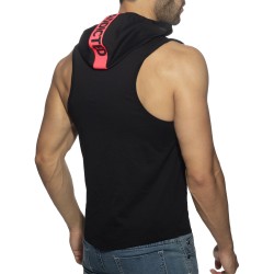 Tank top of the brand ADDICTED - Hoody Band Cotton - black - Ref : AD1001 C10