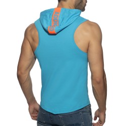 Débardeur de la marque ADDICTED - Hoody Band Cotton - turquoise - Ref : AD1001 C08