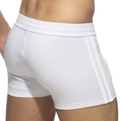 Breve del marchio ADDICTED - Tasca sportiva con zip - bianco - Ref : AD1002 C01 