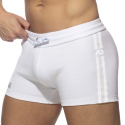 Short of the brand ADDICTED - Zip pocket sports short - white - Ref : AD1002 C01 