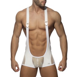 Body del marchio ADDICTED - Singlet Party Combi - bianco - Ref : AD852 C01