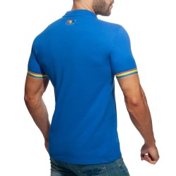 Polo de la marca ADDICTED - Polo Rainbow - azul - Ref : AD960 C16