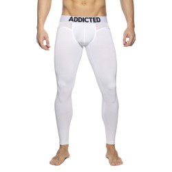 Caleçon long de la marque ADDICTED - Briefing - blanc - Ref : AD970 C10 