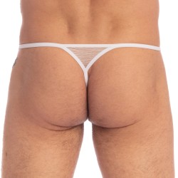 Bath Brief of the brand L HOMME INVISIBLE - La Crème - Thong Striptease - Ref : MY83 VEI 011