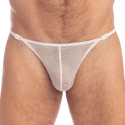 Bath Brief of the brand L HOMME INVISIBLE - La Crème - Thong Striptease - Ref : MY83 VEI 011