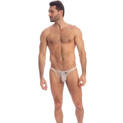 Tanga de la marca L HOMME INVISIBLE - La Crème - Tanga Bikini - Ref : UW11 VEI 011
