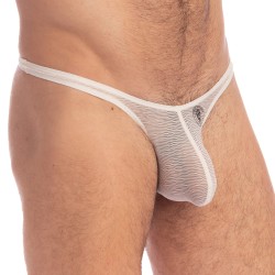 Stringa del marchio L HOMME INVISIBLE - La Crème - Perizoma Bikini - Ref : UW11 VEI 011