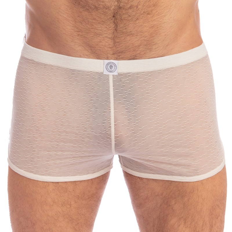 Breve del marchio L HOMME INVISIBLE - La Crème - Short Freedom - Ref : HW129 VEI 011