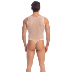 Body del marchio L HOMME INVISIBLE - La Crème - Body Perizoma - Ref : UW31 VEI 011