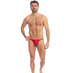 Tanga de la marca L HOMME INVISIBLE - Barbados Cherry - String Striptease - Ref : UW21X CHE 024