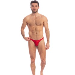 Tanga de la marca L HOMME INVISIBLE - Barbados Cherry - Tanga Bikini - Ref : UW26 CHE 024