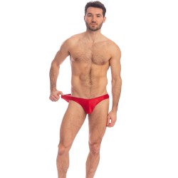 Brief of the brand L HOMME INVISIBLE - Barbados Cherry - Mini Briefs - Ref : UW22 CHE 024