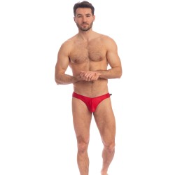 Brief of the brand L HOMME INVISIBLE - Barbados Cherry - Mini Briefs - Ref : UW22 CHE 024