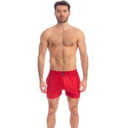 Short of the brand L HOMME INVISIBLE - Barbados Cherry - Night Short - Ref : HW175 CHE 024