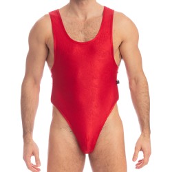 Body de la marca L HOMME INVISIBLE - Barbados Cherry - Body Tanga - Ref : UW41 CHE 024