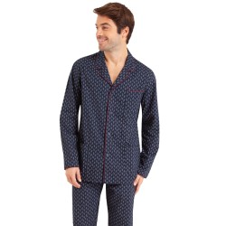Pijamas de la marca EMINENCE - Pijama abierto de popelina Eminence - Ref : 7V26 2877