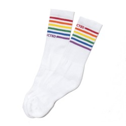 Calzini del marchio ADDICTED - Calzini Addicted Rainbow - Ref : AD838 C01