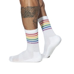 Socks of the brand ADDICTED - Socks Addicted Rainbow - Ref : AD838 C01