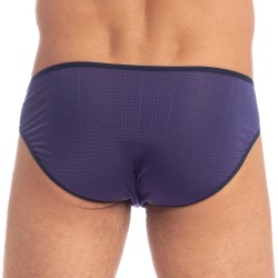 Brief of the brand L HOMME INVISIBLE - Indigo - Mini Slip - Ref : MY44 IND 049