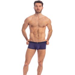 Pantaloncini boxer, Shorty del marchio L HOMME INVISIBLE - Indigo - Hipster Push Up - Ref : MY39 IND 049