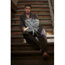 bathrobe, Robe of the brand HOM - Dressing gown HOM Monaco - Ref : 402625 00ZU