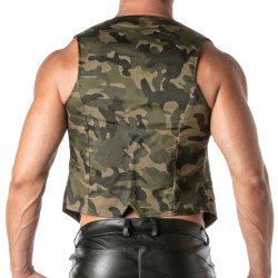Short Sleeves of the brand TOF PARIS - Army Chain Vest Tof Paris - Ref : TOF314K