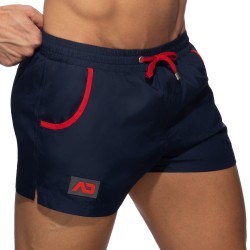 Pantaloncini da bagno del marchio ADDICTED - Pantaloncini da bagno Rainbow Tape - navy - Ref : ADS321 C09