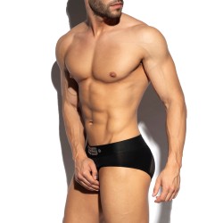 Slip, Tanga de la marque ES COLLECTION - Slip Strass C-Trough - noir - Ref : UN588 C10