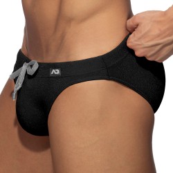 Badeschein der Marke ADDICTED - Pique Speedo Bademode - schwarz - Ref : ADS318 C10