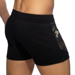 Short of the brand ADDICTED - AD Cotton - black shorts - Ref : AD1068 C10