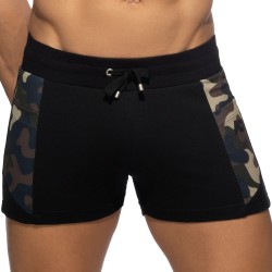 Short of the brand ADDICTED - AD Cotton - black shorts - Ref : AD1068 C10