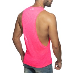 Tank top der Marke ADDICTED - Dünne Flamme Low Rider - neon pink - Ref : AD1108 C34