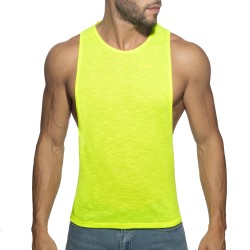 Tank top of the brand ADDICTED - Thin flame low rider - neon yellow - Ref : AD1108 C31