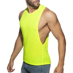 Tank top der Marke ADDICTED - Dünne Flamme Low Rider - neon gelb - Ref : AD1108 C31