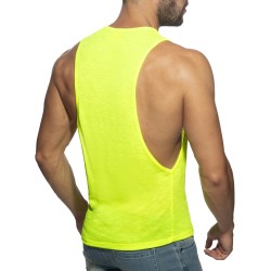 Tank top der Marke ADDICTED - Dünne Flamme Low Rider - neon gelb - Ref : AD1108 C31