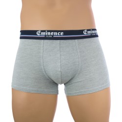 Boxershorts, Shorty der Marke EMINENCE - Set mit 2 Boxershorts grau meliert / blau - Ref : LE24 0470