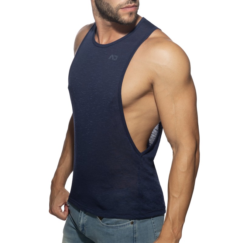 Tank top of the brand ADDICTED - Thin flame low rider - navy - Ref : AD1108 C09