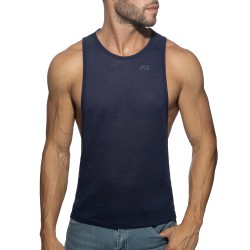 Tank top of the brand ADDICTED - Thin flame low rider - navy - Ref : AD1108 C09