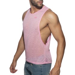 Tank top der Marke ADDICTED - Dünne Flamme Low Rider - pink - Ref : AD1108 C05