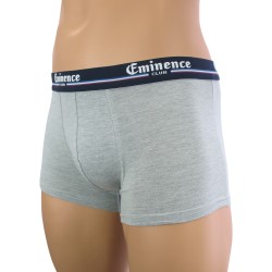 Boxer, shorty de la marque EMINENCE - Lot de 2 boxers gris chiné / bleu - Ref : LE24 0470