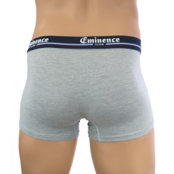 Boxershorts, Shorty der Marke EMINENCE - Set mit 2 Boxershorts grau meliert / blau - Ref : LE24 0470