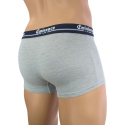 Boxer, shorty de la marque EMINENCE - Lot de 2 boxers gris chiné / bleu - Ref : LE24 0470