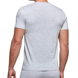 Maniche del marchio IMPETUS - T-shirt cotone organico - grigio - Ref : GO31024 073