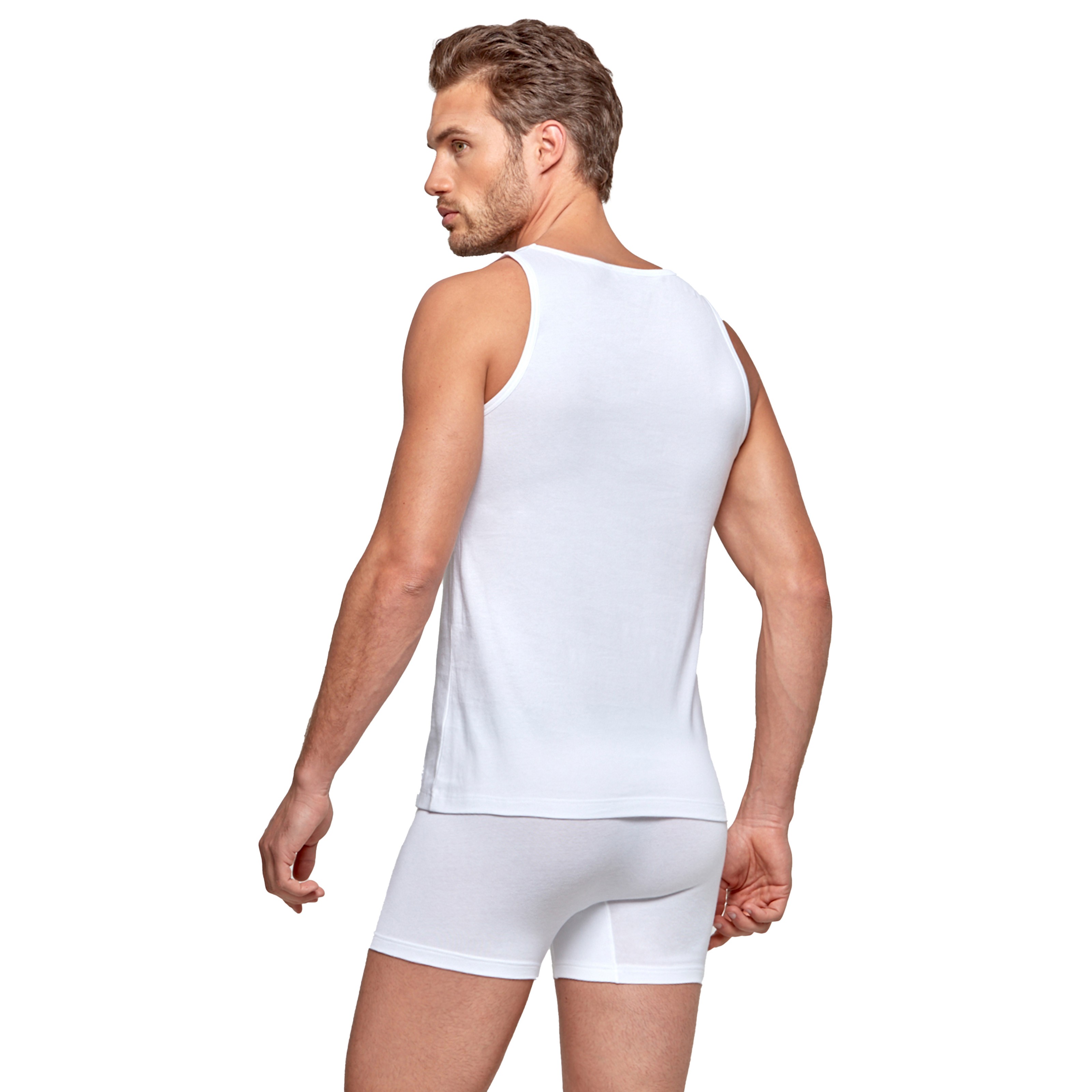 Singlet COTTON ORGANIC blanc - Impetus : vente débardeurs homme Imp